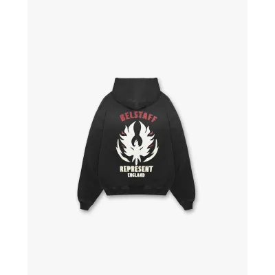 Design Logo Hoodie Wash Black 02