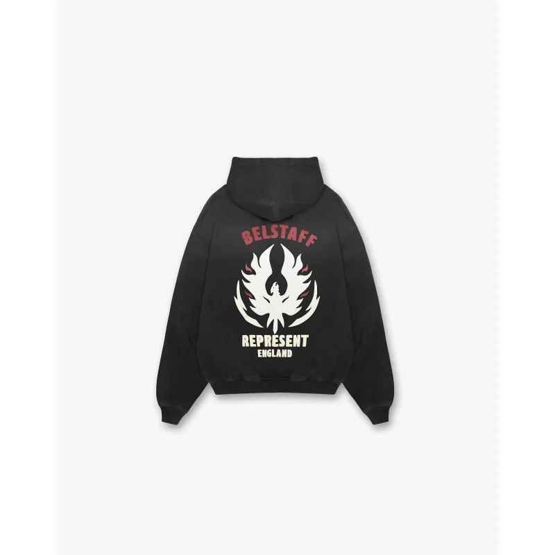 Design Logo Hoodie Wash Black