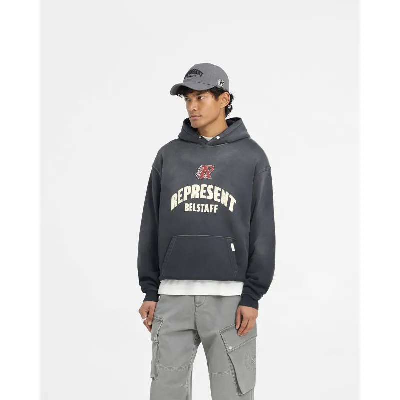 Design Logo Hoodie Wash Black