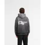 Design Hoodie Stained Bblack