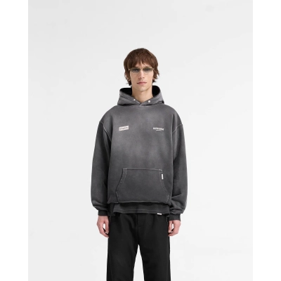 Design Hoodie Stained Black 02