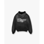 Design Hoodie Stained Bblack