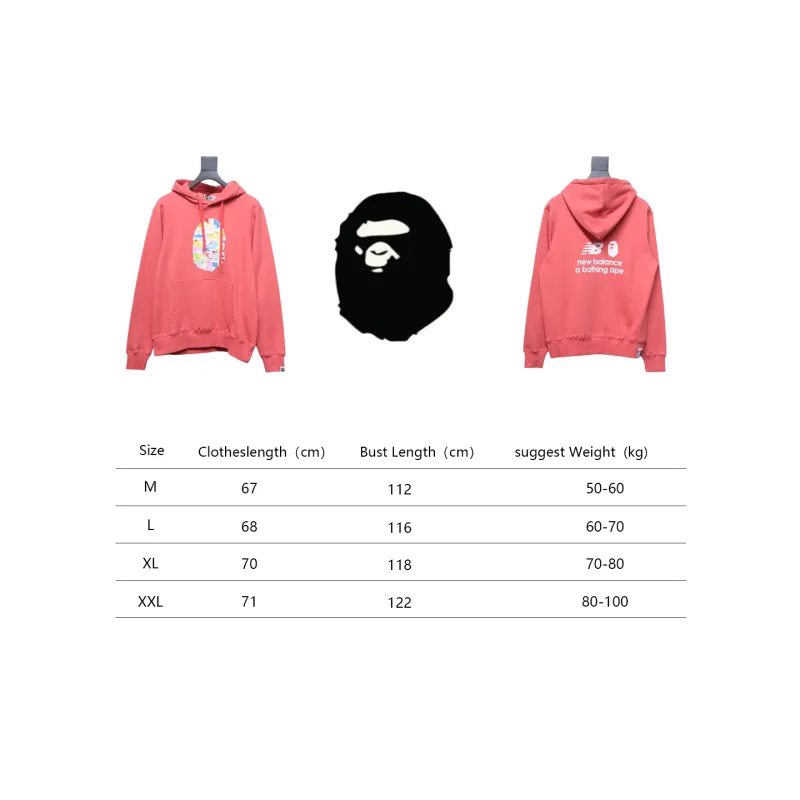 BAPE Ape Head Relaxed Fit Pullover Hoodie