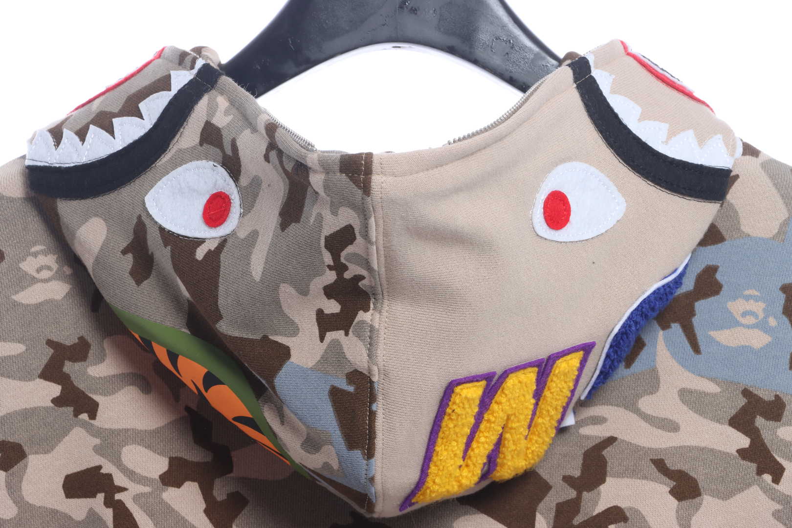 BAPE Color Camo Shark Full Zip Hoodie Camo