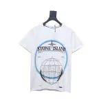 Stone Island T-shirt Black White 