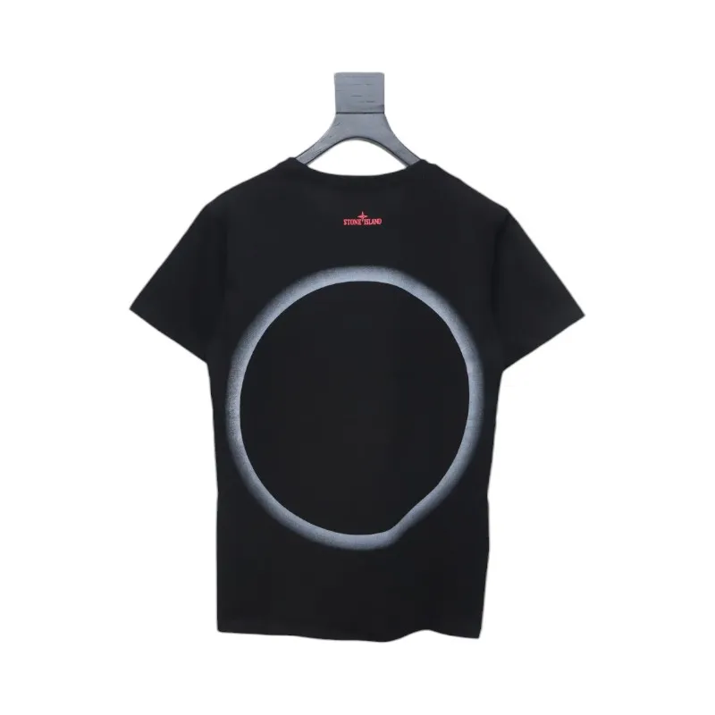 Stone Island T-shirt Black White 