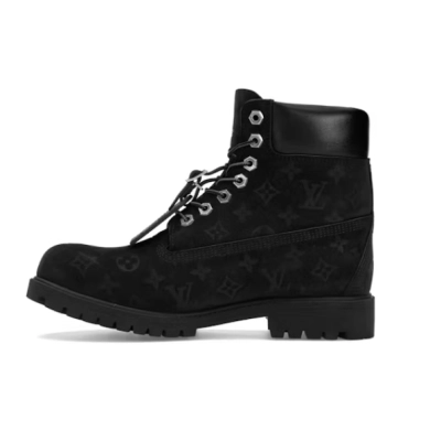 Timberland 6" Ankle Boot Black Monogram 01