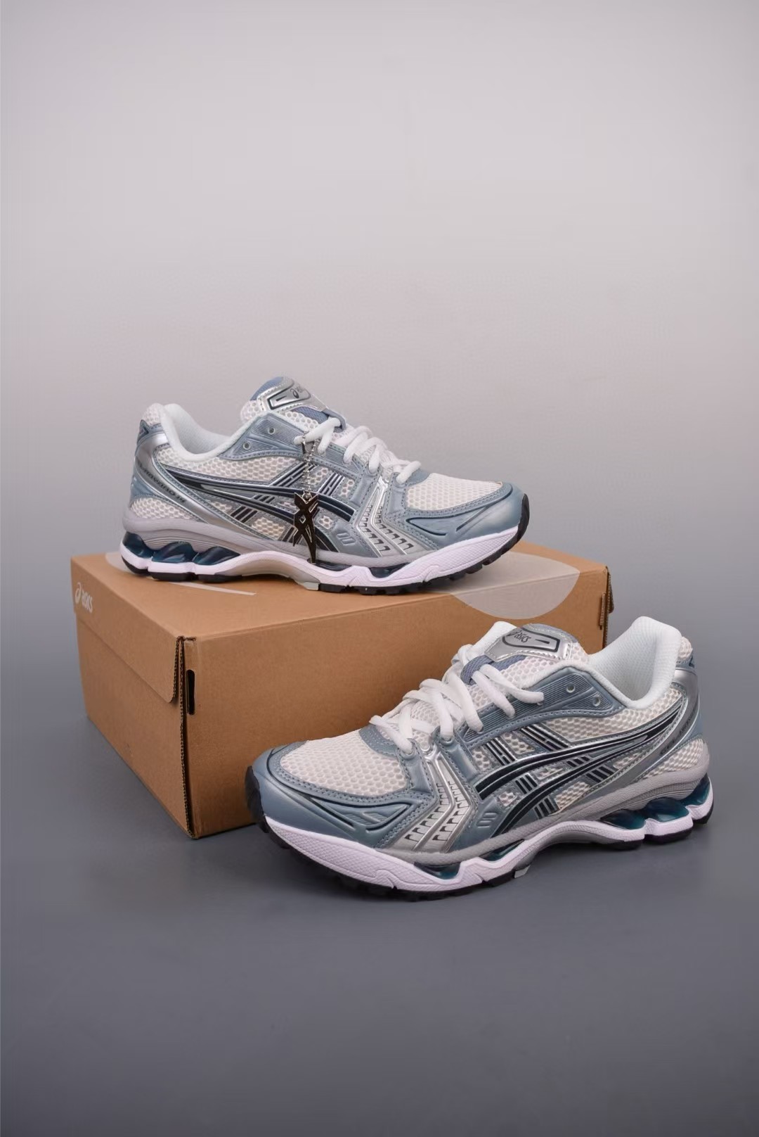 ASICS Gel-Kayano 14 White Fjord Grey Men