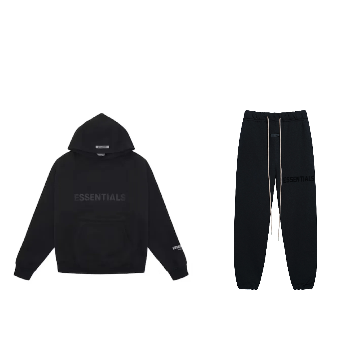 Fear of God FOG Essentials Black Tracksuit 