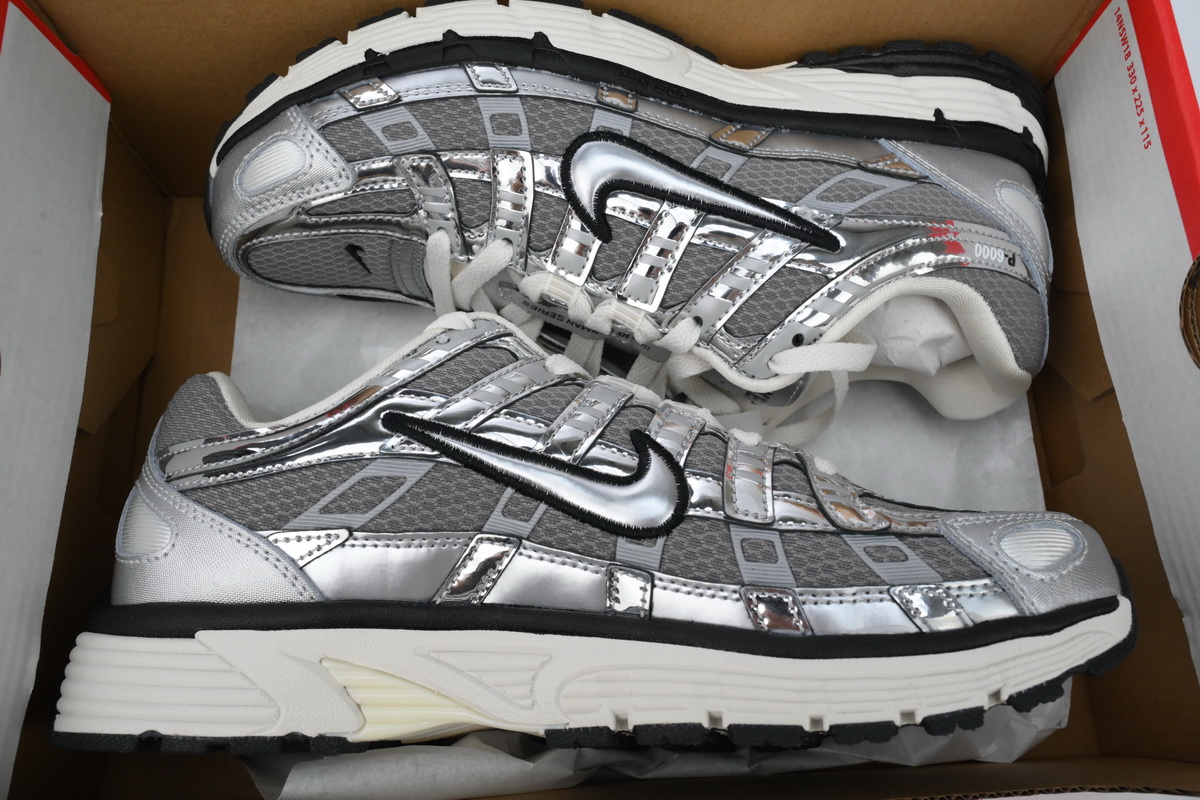 Nike P-6000 Metallic Silver CN0149-001 