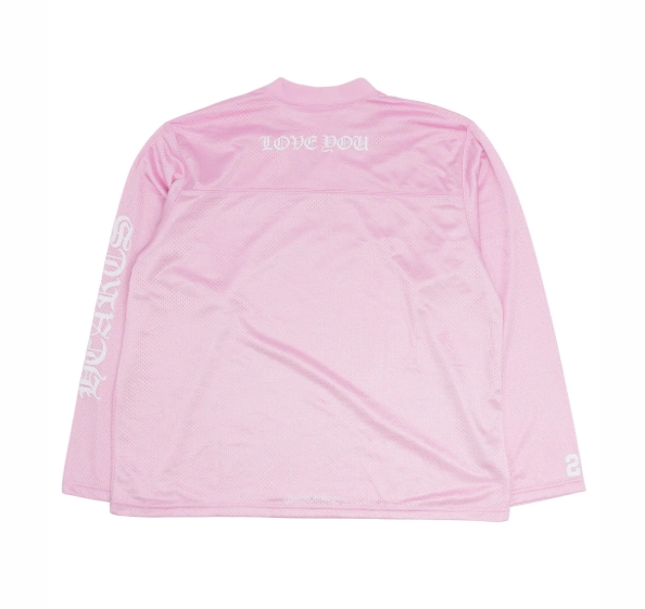 Chrome Hearts Love You Mesh warm Up Jersey