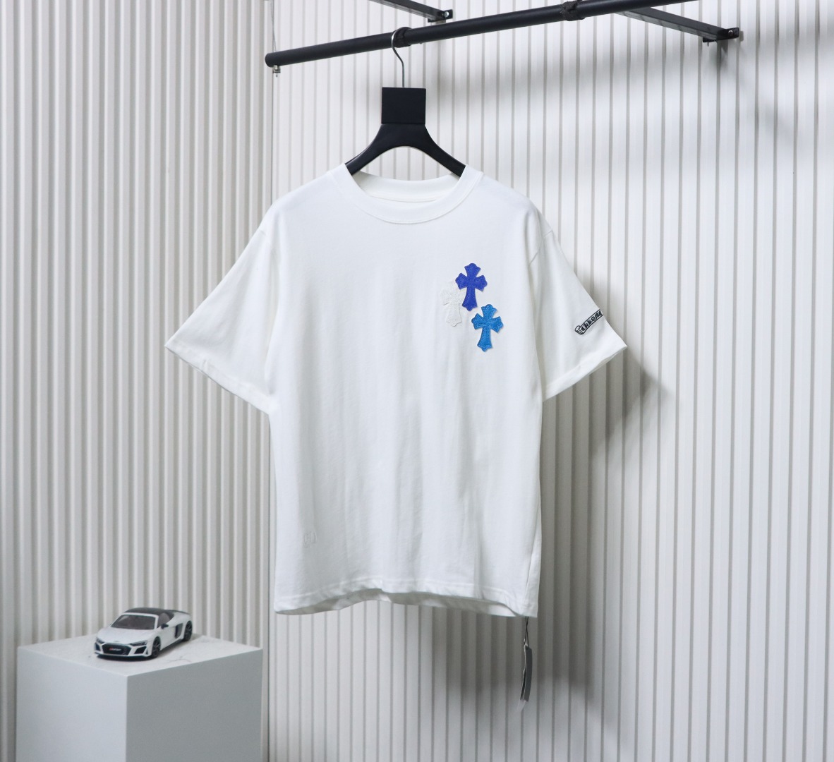Chrome Hearts Men's White T-shirt