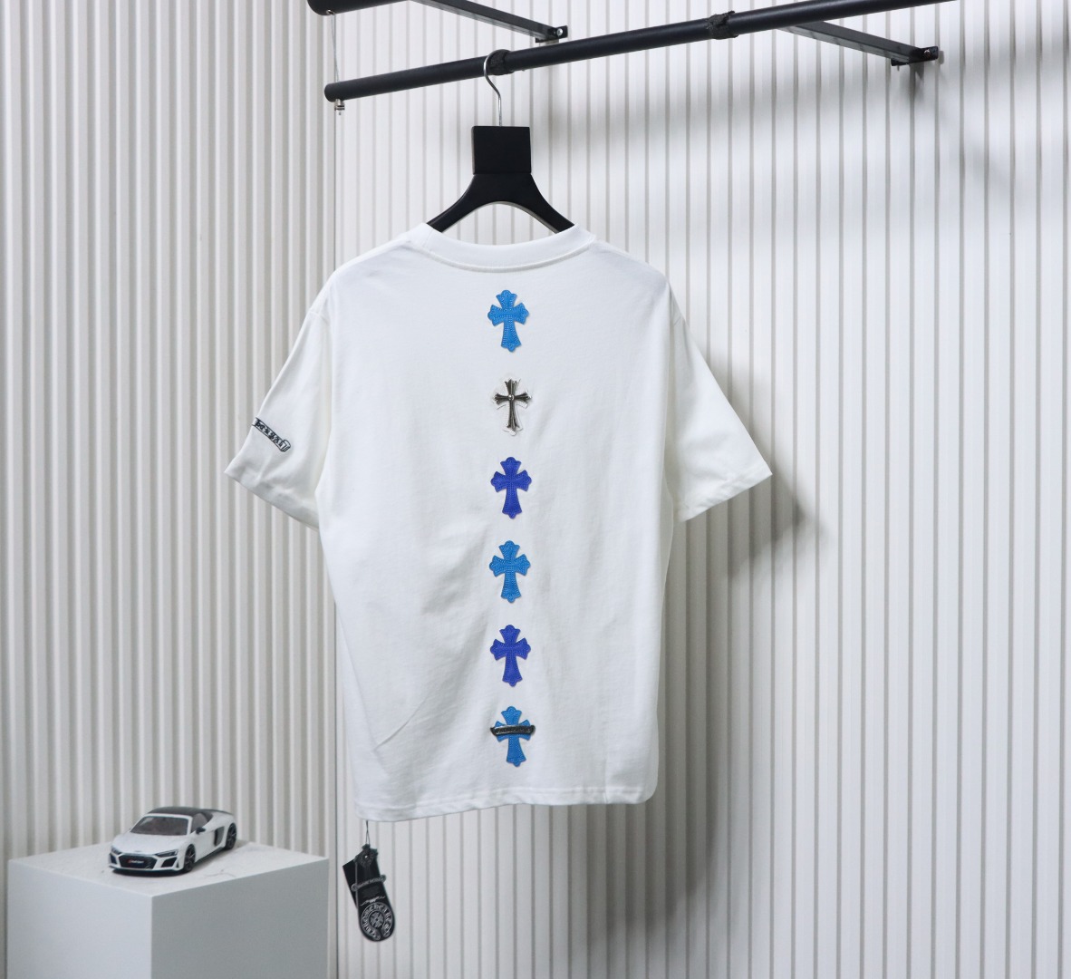 Chrome Hearts Men's White T-shirt