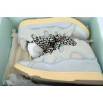 Lanvin Leather Curb Light Blue Gum