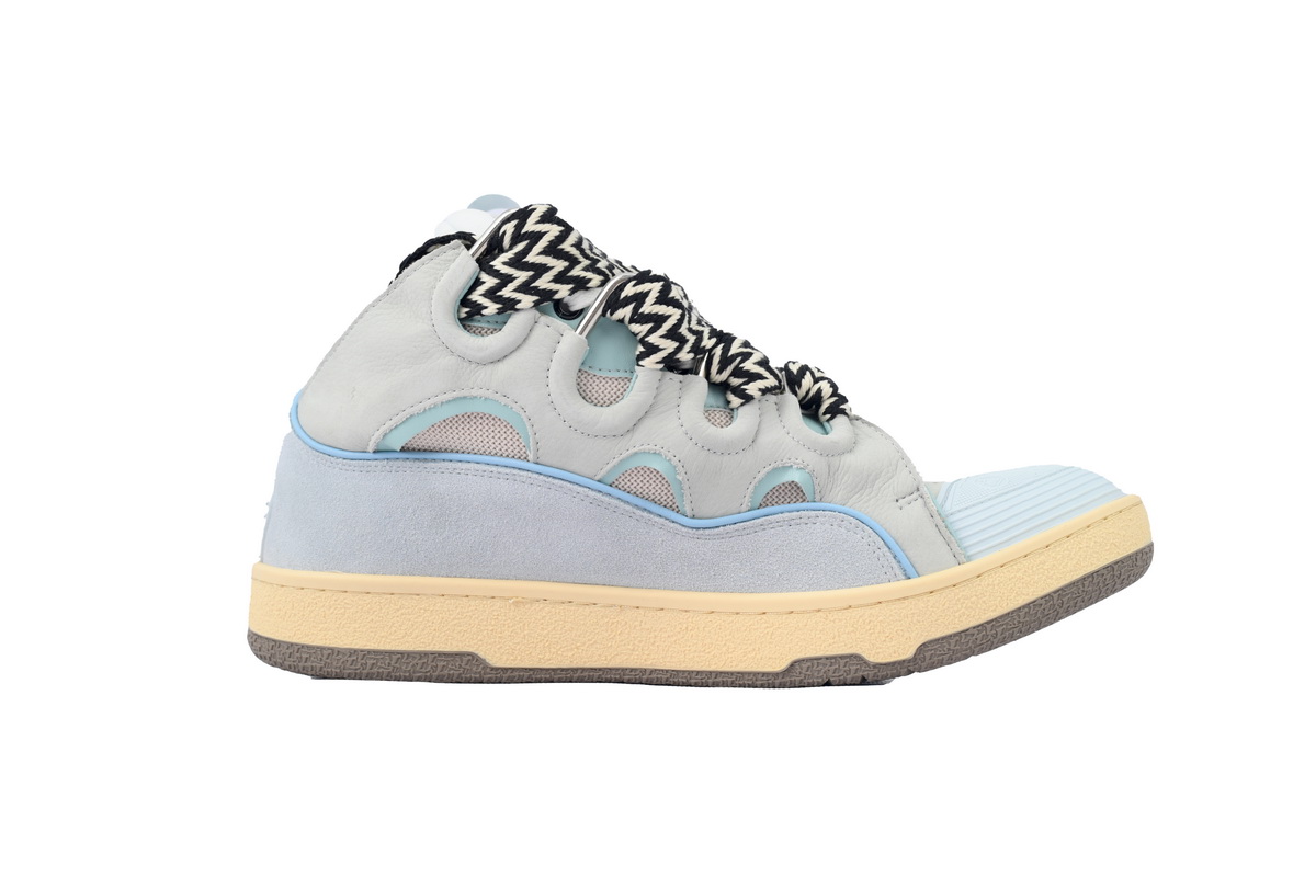Lanvin Leather Curb Light Blue Gum
