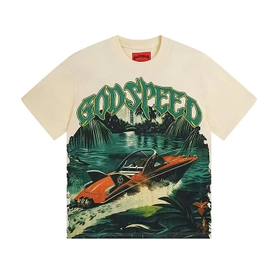 Godspeed Miami Boat Men T-Shirt  02