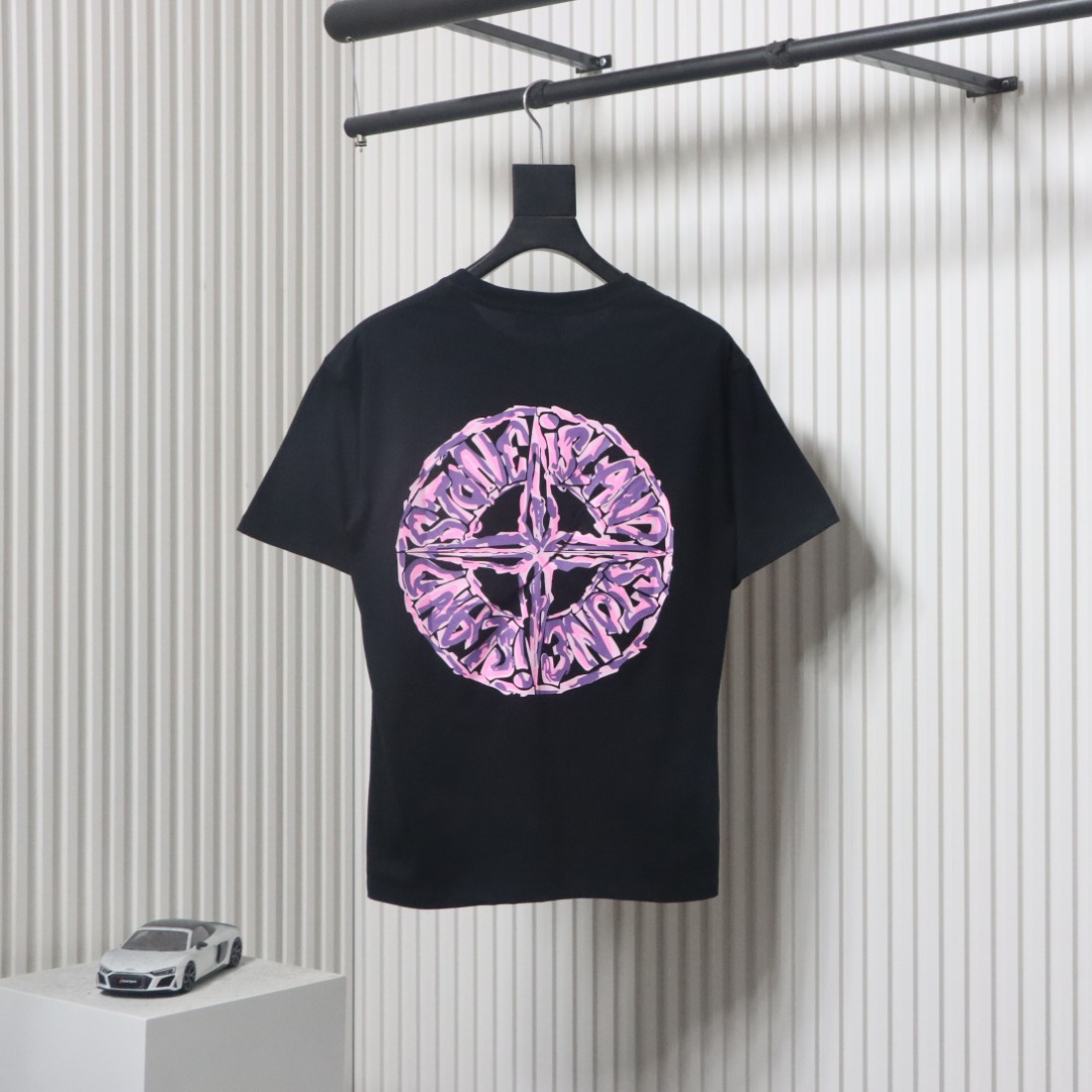 Stone Island T-shirt Men Purple