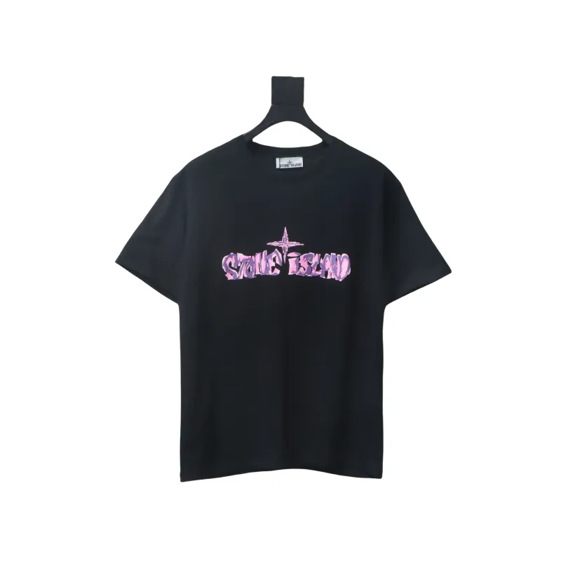 Stone Island T-shirt Men Purple