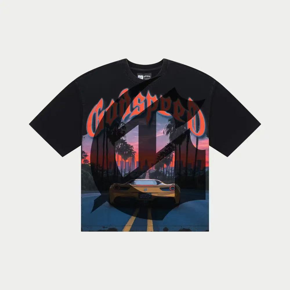 Godspeed Men T-Shirt Black