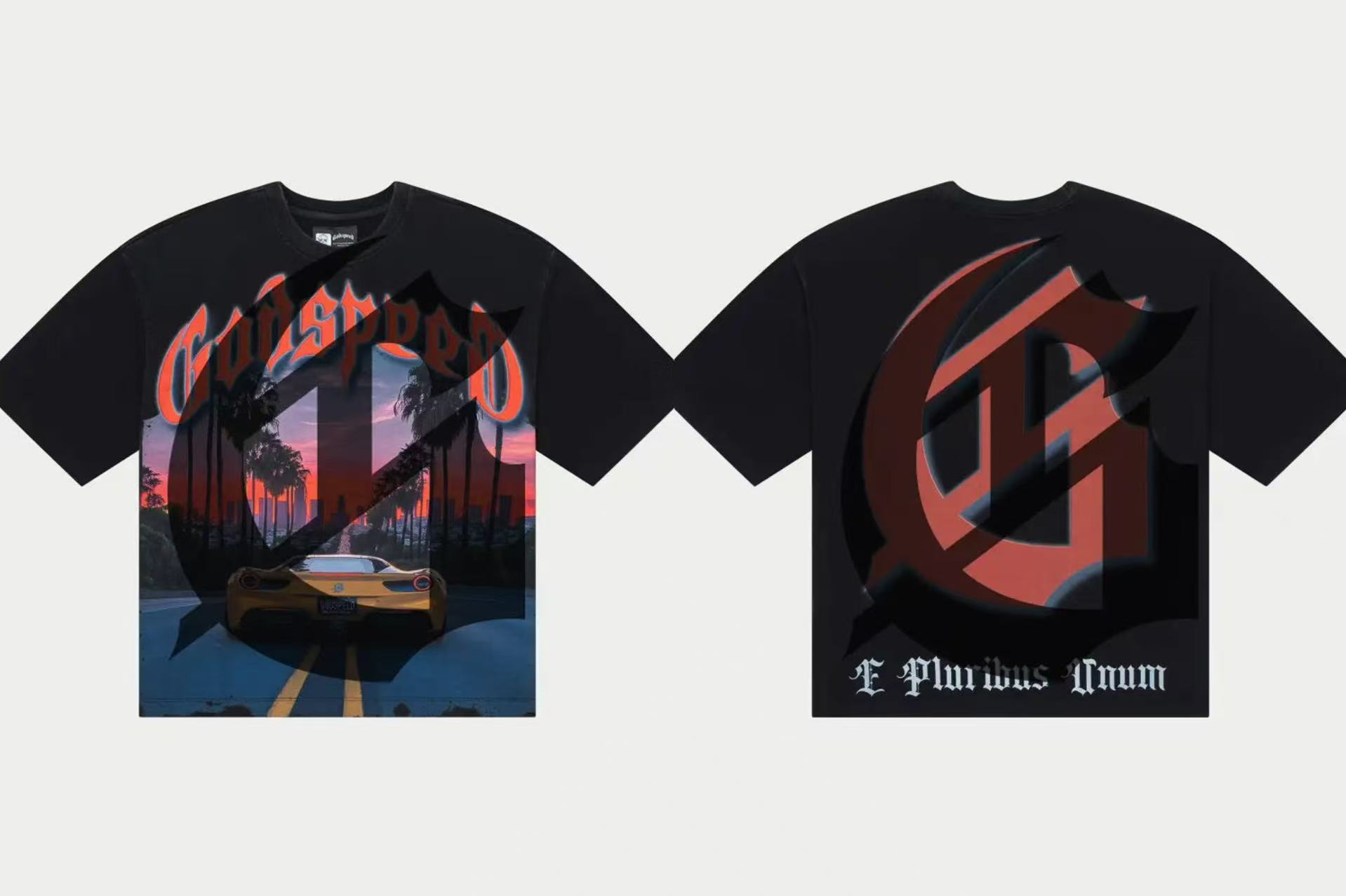 Godspeed Men T-Shirt Black