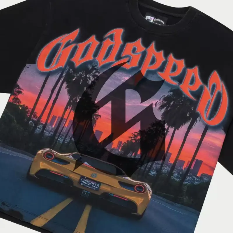 Godspeed Men T-Shirt Black