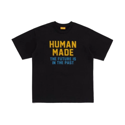 Human-Made T-shirt White Black 01