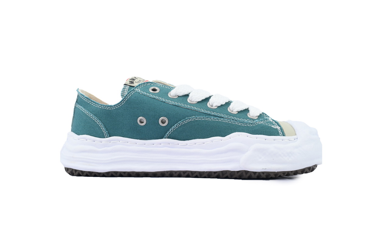 Maison Mihara Yasuhiro Blakey OG Sole Canvas Low Blue