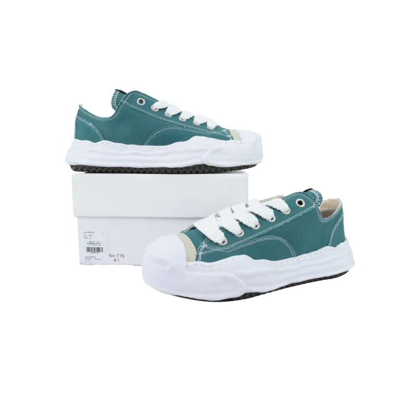 Maison Mihara Yasuhiro Blakey OG Sole Canvas Low Blue