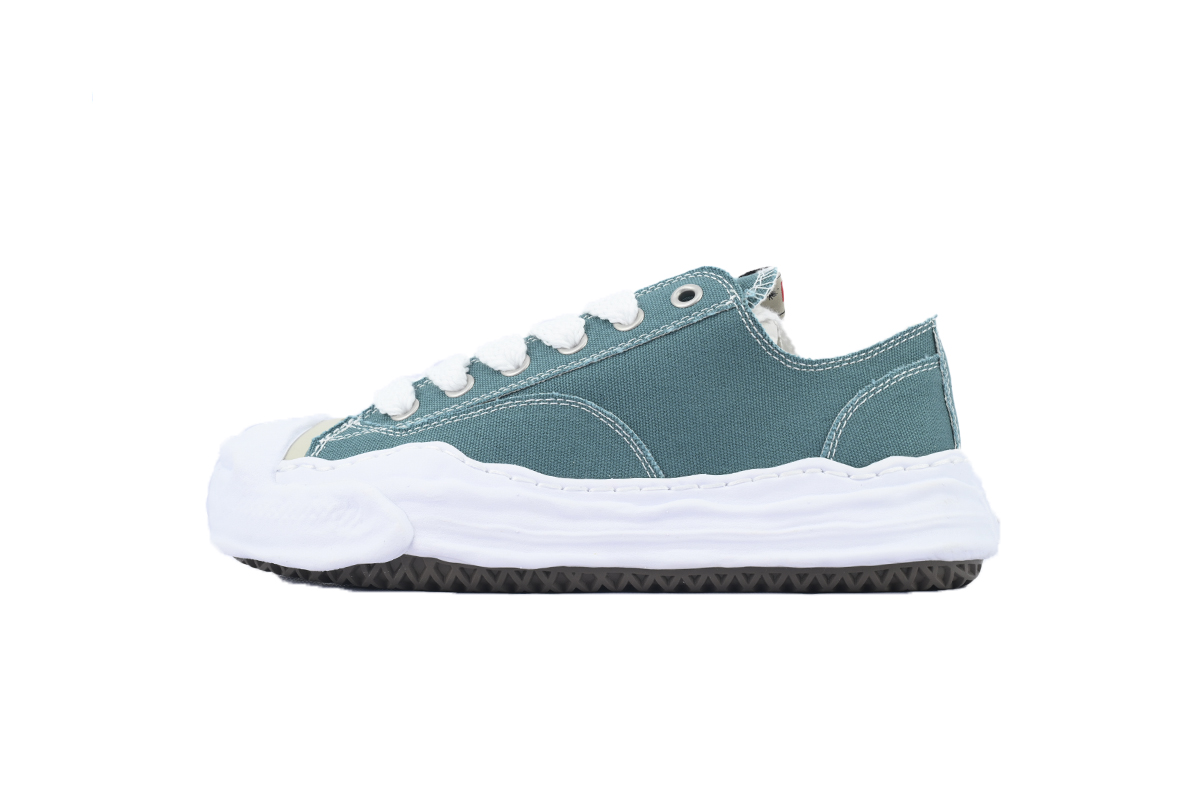 Maison Mihara Yasuhiro Blakey OG Sole Canvas Low Blue
