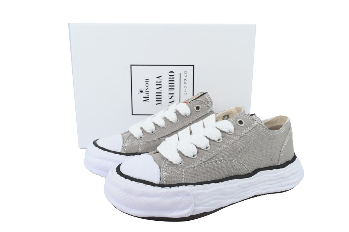 Maison Mihara Yasuhiro Peterson 23 OG Sole Canvas Low Grey