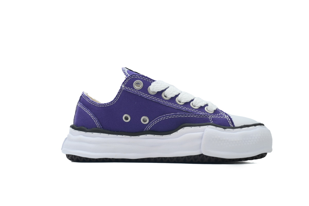 Maison Mihara Yasuhiro Peterson OG Sole Canvas Low Purple