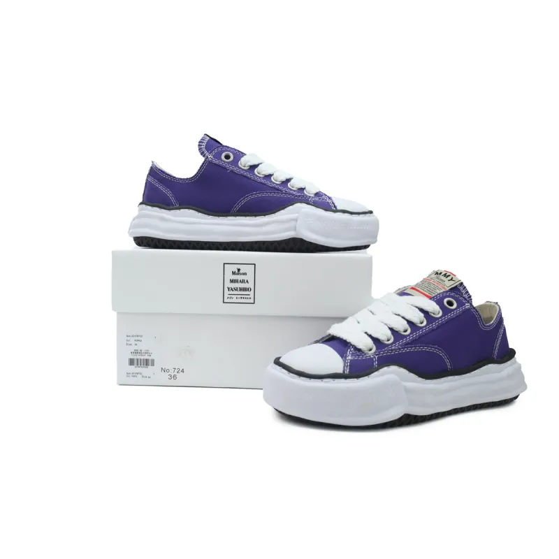 Maison Mihara Yasuhiro Peterson OG Sole Canvas Low Purple
