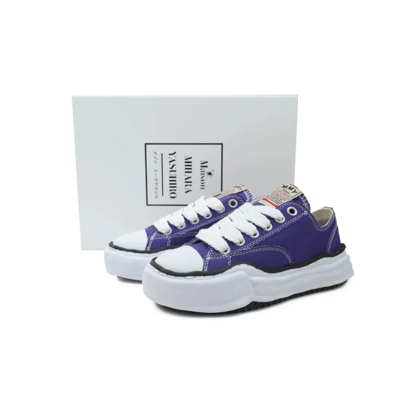 Maison Mihara Yasuhiro Peterson OG Sole Canvas Low Purple