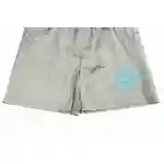 Stone Island Compass-badge Crinkled Shorts Grey