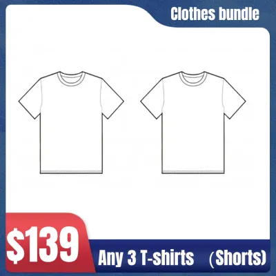 Summer Bundle Sale for Any Three T-shirts 01