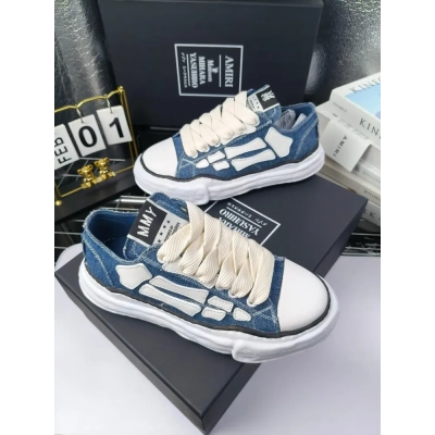 AMIRI MMY Bones x Maison Mihara Yasuhiro Denim Blue 02