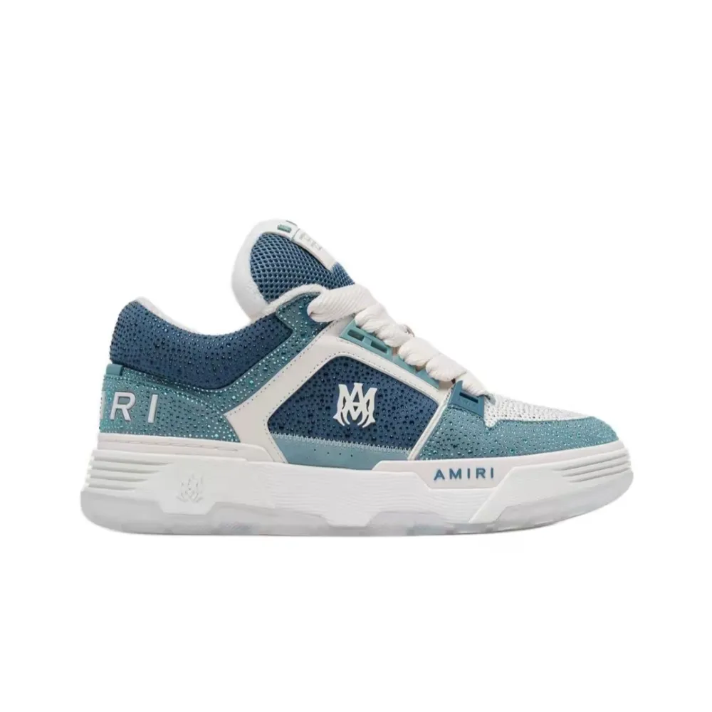 AMIRI Crystal Ma-1 Sneakers Dusty Blue