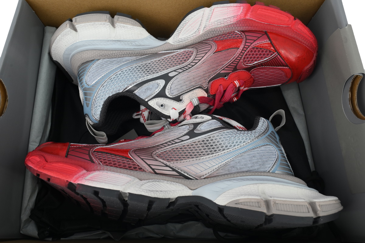 Balenciaga 3XL Red Grey 734734 W3XTS 9461