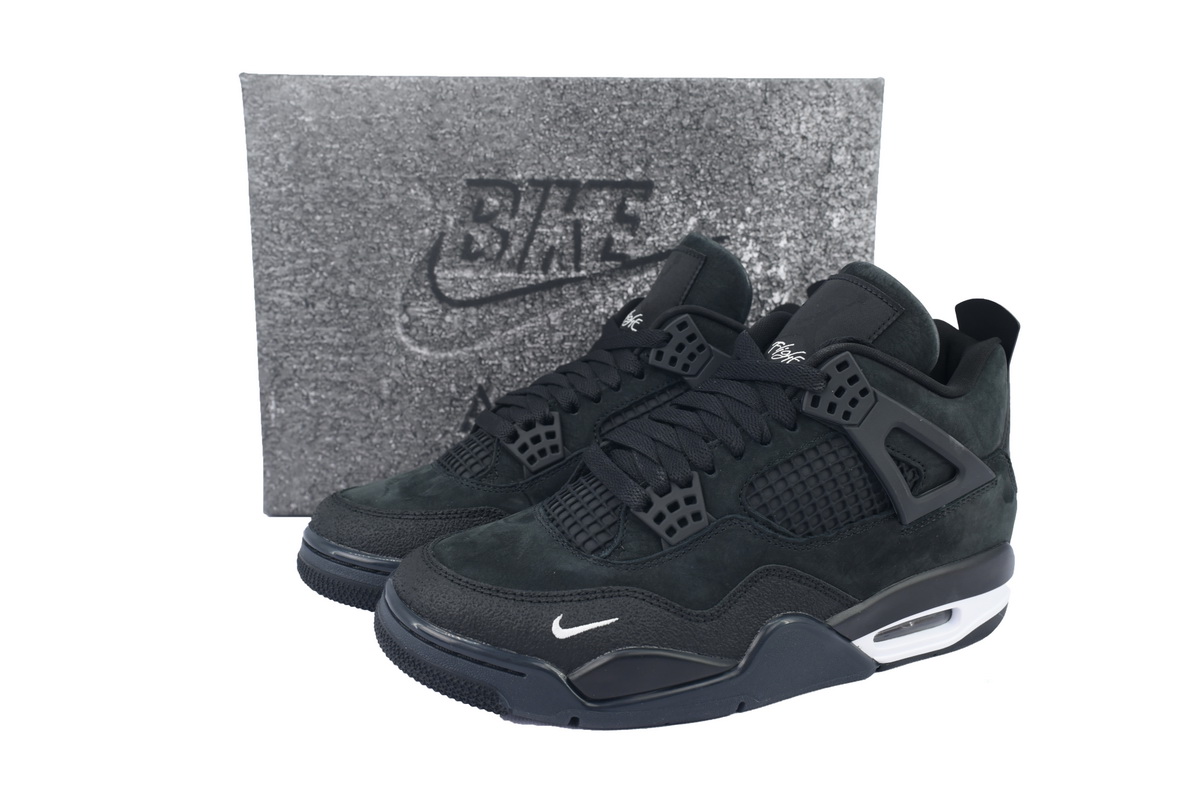  Air Jordan 4 Retro OG SP Nigel Sylvester Black HF4340-001