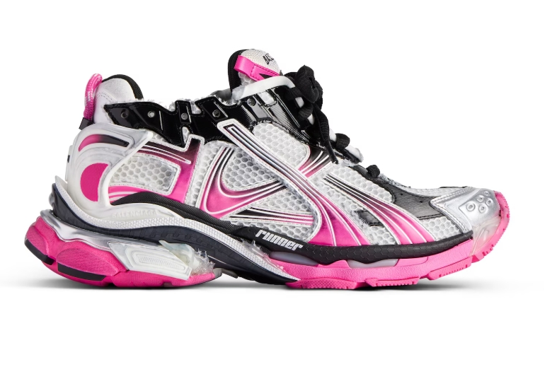 Balenciaga Runner White Pink Black