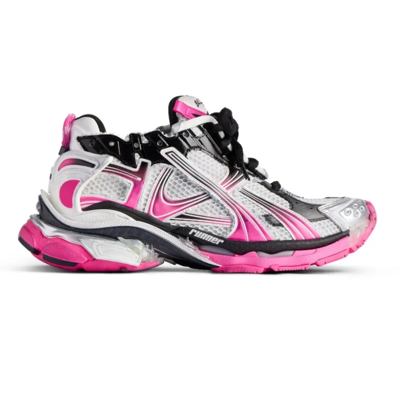Balenciaga Runner White Pink Black