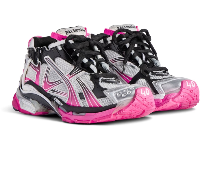 Balenciaga Runner White Pink Black