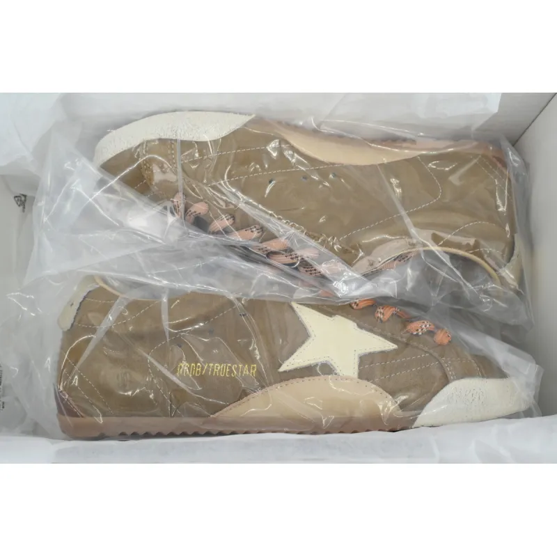 Golden Goose Ball Star White Brown Sneaker