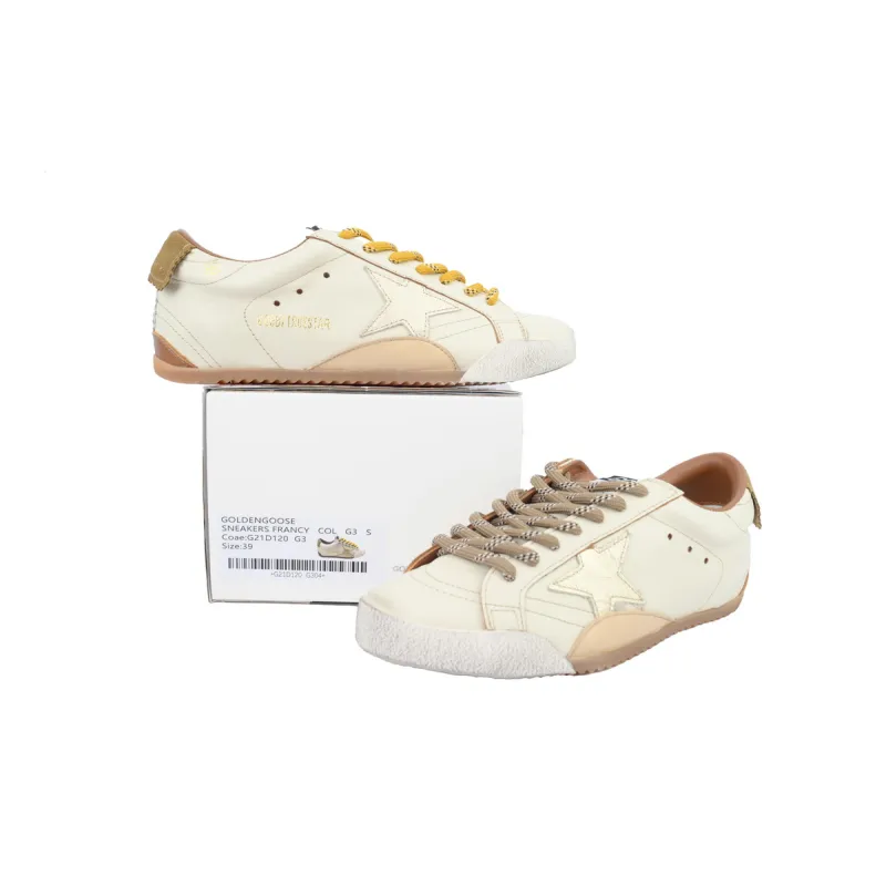 Golden Goose Ball Star White Silver Sneaker