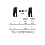  Gallery Dept. Painted Flare Sweatpants Royal Blues