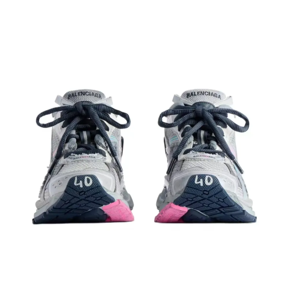 Balenciaga Runner Grey Pink Blue