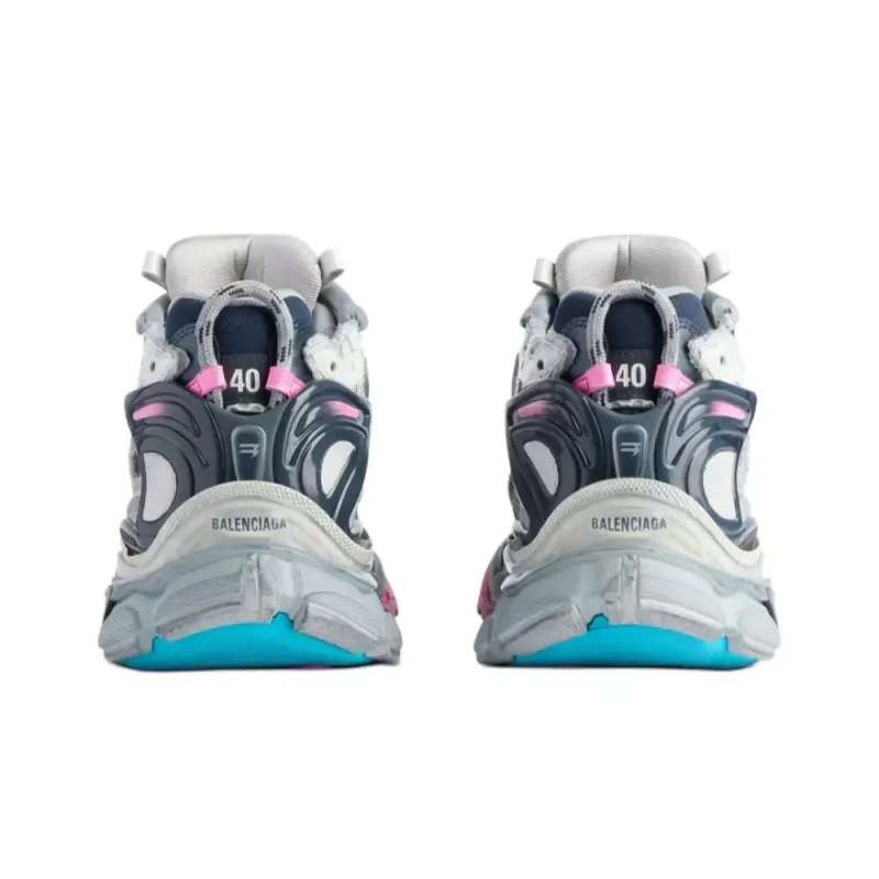 Balenciaga Runner Grey Pink Blue
