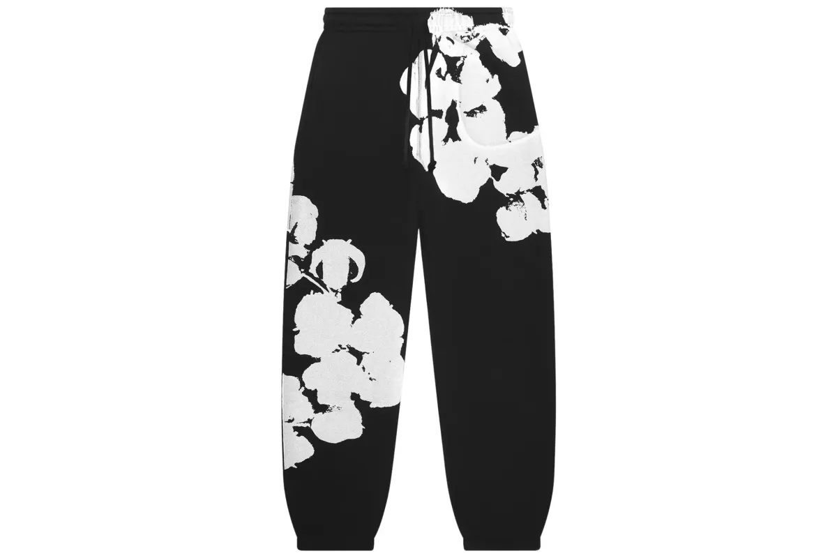 Denim Tears Big Cotton Wreath Sweatpants