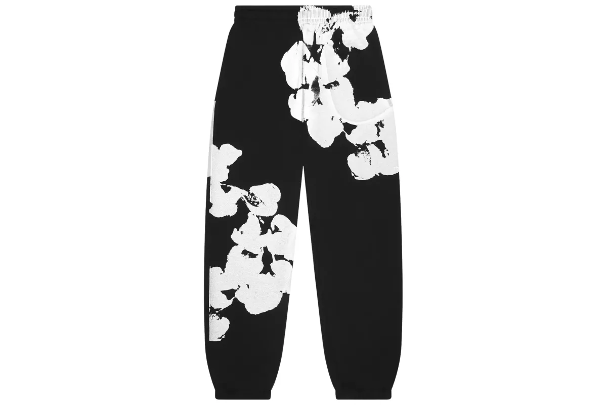 Denim Tears Big Cotton Wreath Sweatpants