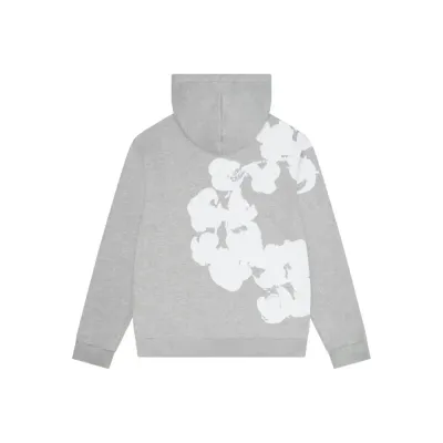 Denim Tears Big Cotton Wreath Sweatshirt Grey 02